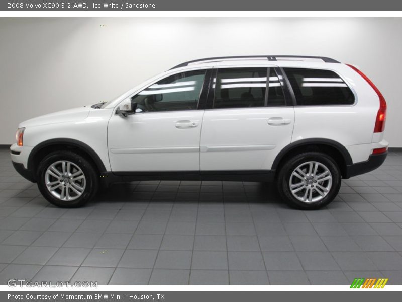Ice White / Sandstone 2008 Volvo XC90 3.2 AWD