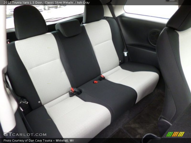 Classic Silver Metallic / Ash Gray 2012 Toyota Yaris L 3 Door