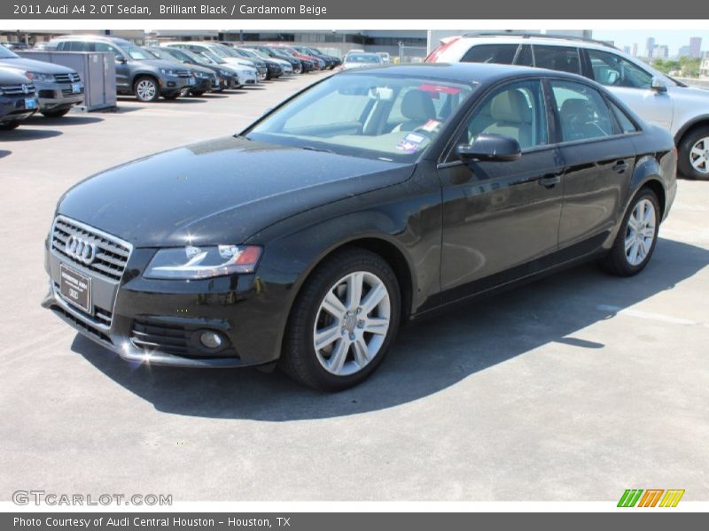 Brilliant Black / Cardamom Beige 2011 Audi A4 2.0T Sedan