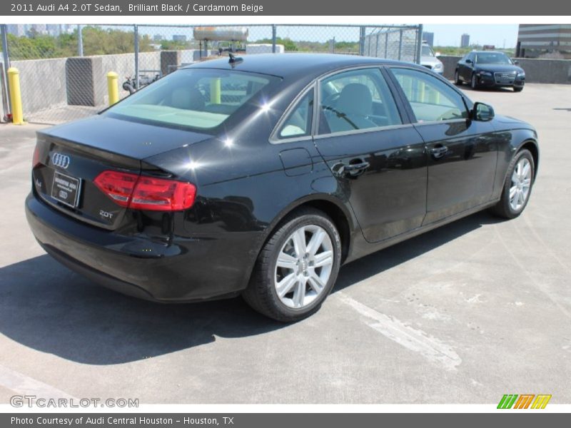 Brilliant Black / Cardamom Beige 2011 Audi A4 2.0T Sedan