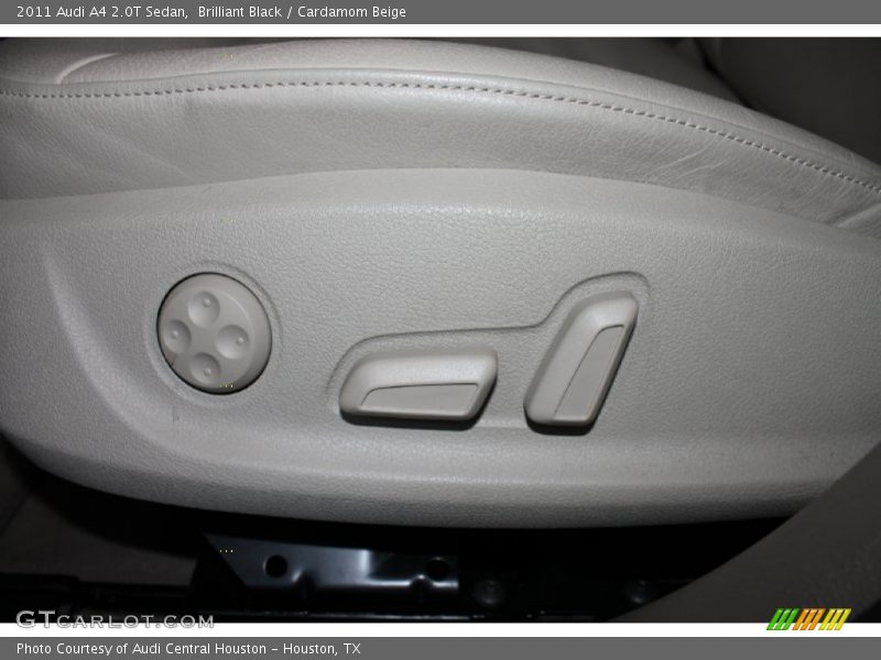 Brilliant Black / Cardamom Beige 2011 Audi A4 2.0T Sedan