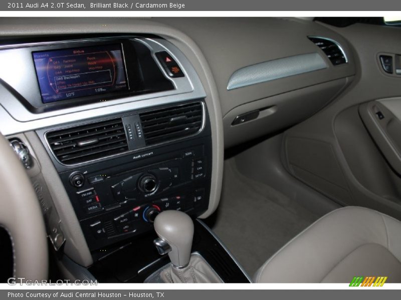 Brilliant Black / Cardamom Beige 2011 Audi A4 2.0T Sedan