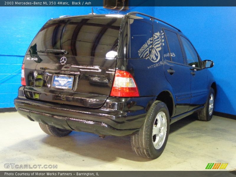 Black / Ash 2003 Mercedes-Benz ML 350 4Matic