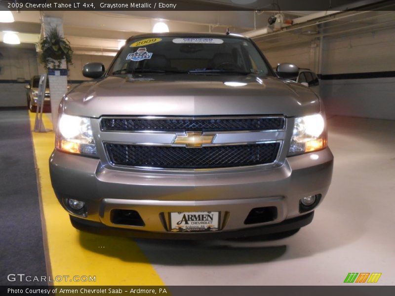 Graystone Metallic / Ebony 2009 Chevrolet Tahoe LT 4x4