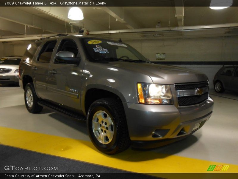 Graystone Metallic / Ebony 2009 Chevrolet Tahoe LT 4x4