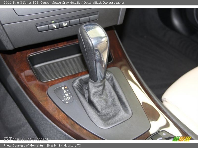 Space Gray Metallic / Oyster/Black Dakota Leather 2011 BMW 3 Series 328i Coupe
