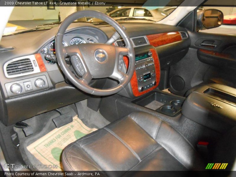Graystone Metallic / Ebony 2009 Chevrolet Tahoe LT 4x4