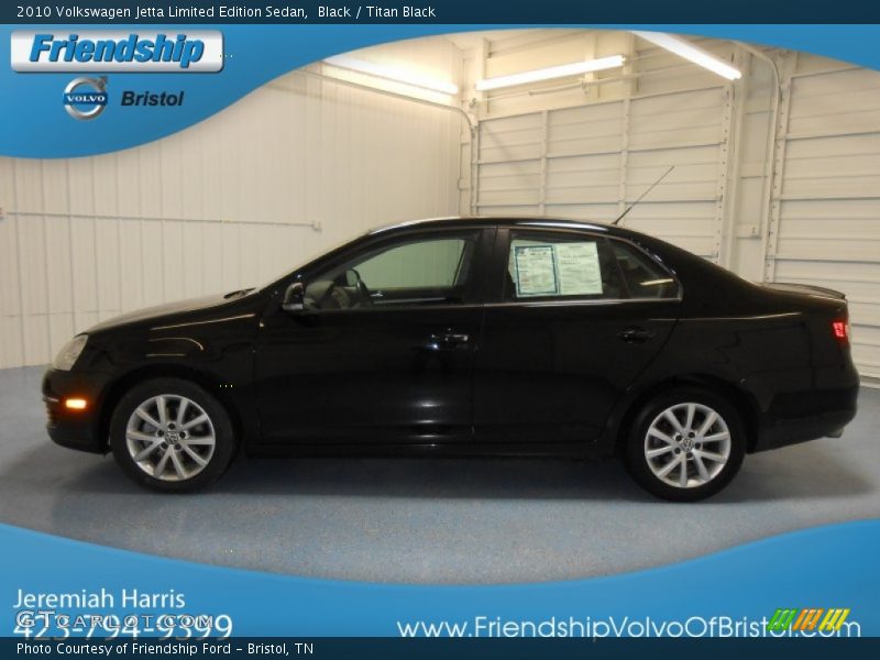 Black / Titan Black 2010 Volkswagen Jetta Limited Edition Sedan