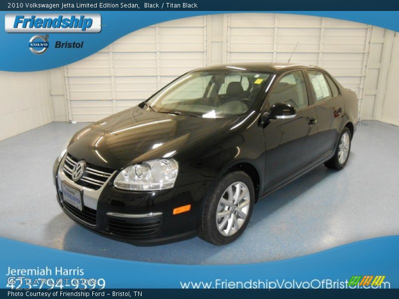 Black / Titan Black 2010 Volkswagen Jetta Limited Edition Sedan
