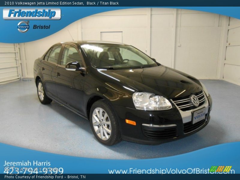 Black / Titan Black 2010 Volkswagen Jetta Limited Edition Sedan