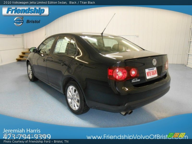 Black / Titan Black 2010 Volkswagen Jetta Limited Edition Sedan