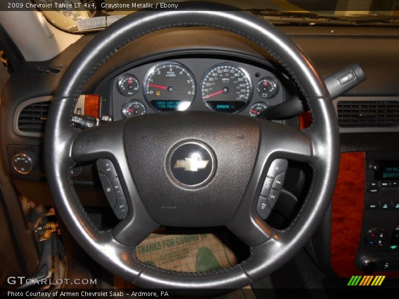 Graystone Metallic / Ebony 2009 Chevrolet Tahoe LT 4x4