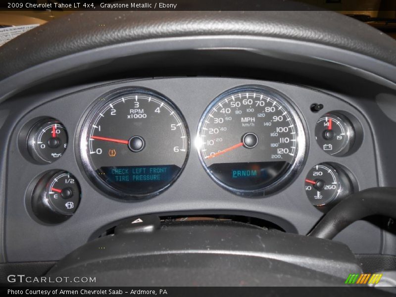 Graystone Metallic / Ebony 2009 Chevrolet Tahoe LT 4x4