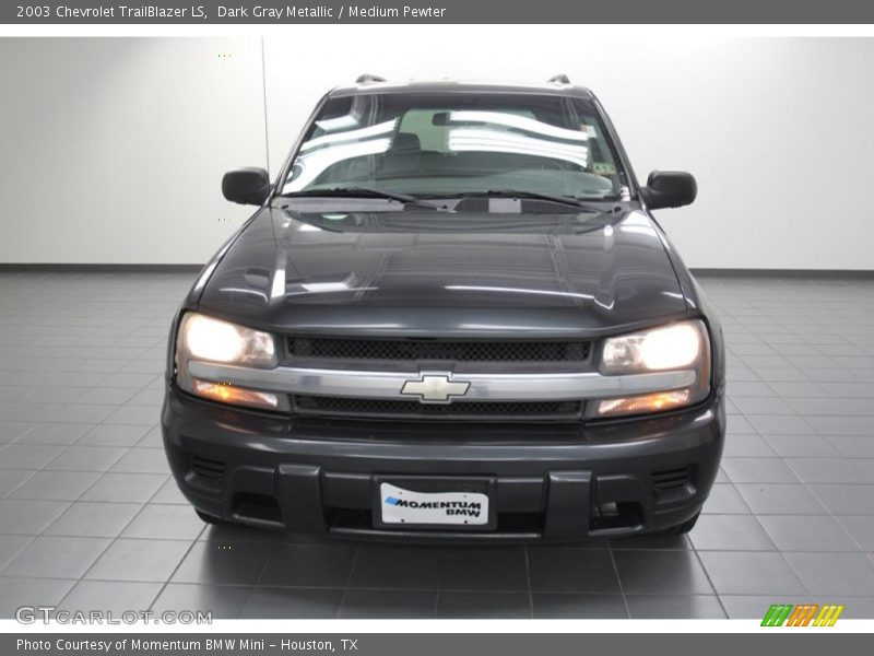 Dark Gray Metallic / Medium Pewter 2003 Chevrolet TrailBlazer LS