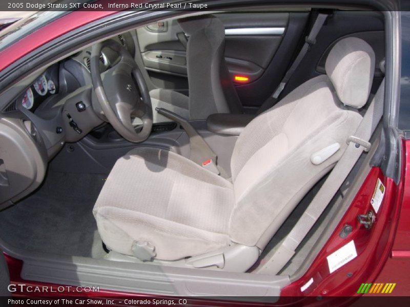  2005 Stratus SXT Coupe Taupe Interior