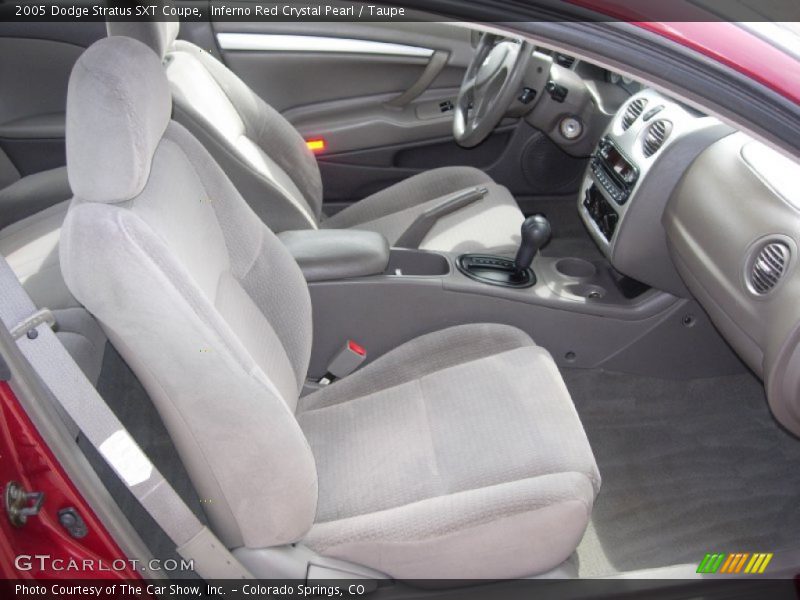  2005 Stratus SXT Coupe Taupe Interior