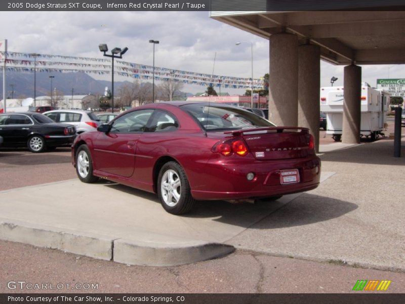 Inferno Red Crystal Pearl / Taupe 2005 Dodge Stratus SXT Coupe