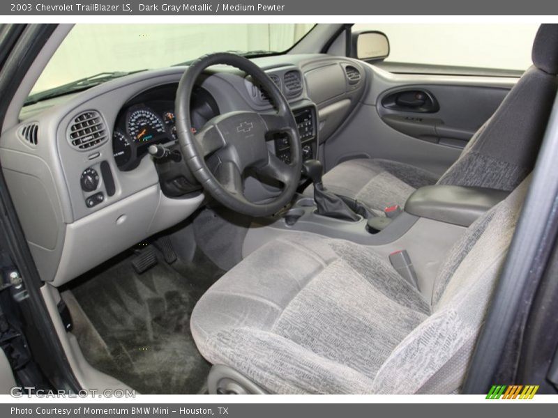 Medium Pewter Interior - 2003 TrailBlazer LS 