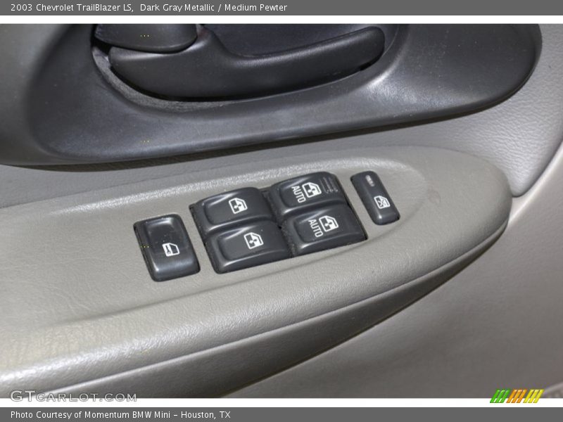 Dark Gray Metallic / Medium Pewter 2003 Chevrolet TrailBlazer LS