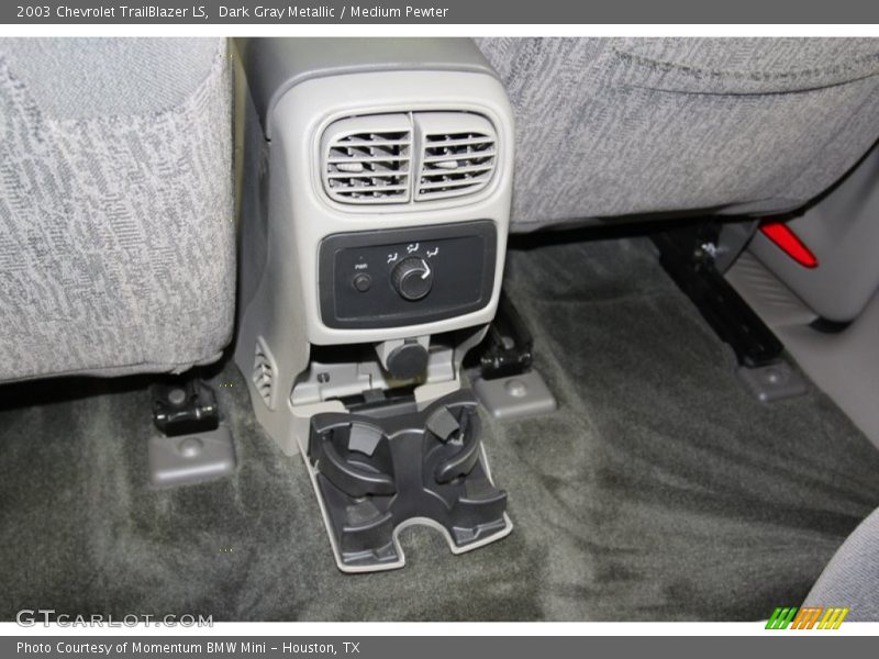 Dark Gray Metallic / Medium Pewter 2003 Chevrolet TrailBlazer LS