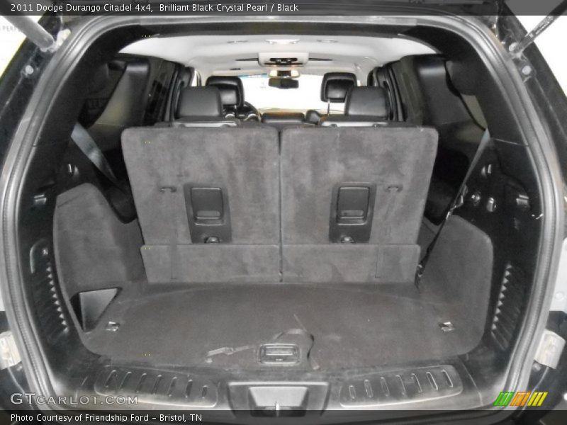 Brilliant Black Crystal Pearl / Black 2011 Dodge Durango Citadel 4x4