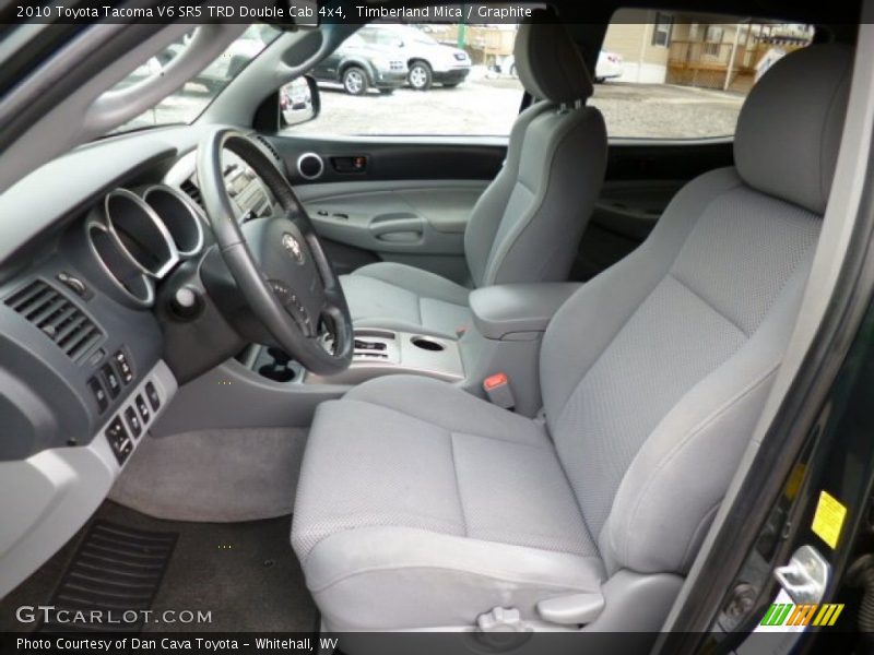 Timberland Mica / Graphite 2010 Toyota Tacoma V6 SR5 TRD Double Cab 4x4
