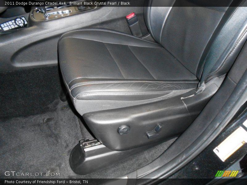 Brilliant Black Crystal Pearl / Black 2011 Dodge Durango Citadel 4x4