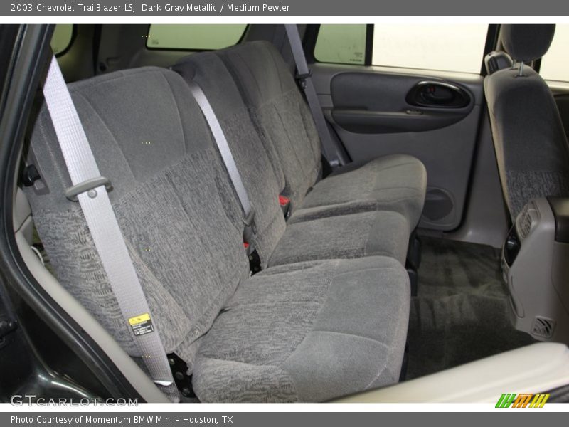 Dark Gray Metallic / Medium Pewter 2003 Chevrolet TrailBlazer LS