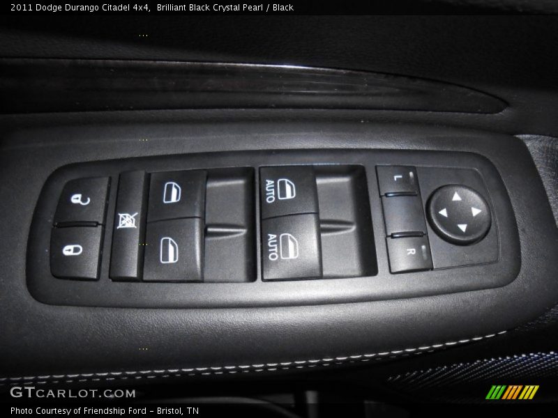 Brilliant Black Crystal Pearl / Black 2011 Dodge Durango Citadel 4x4