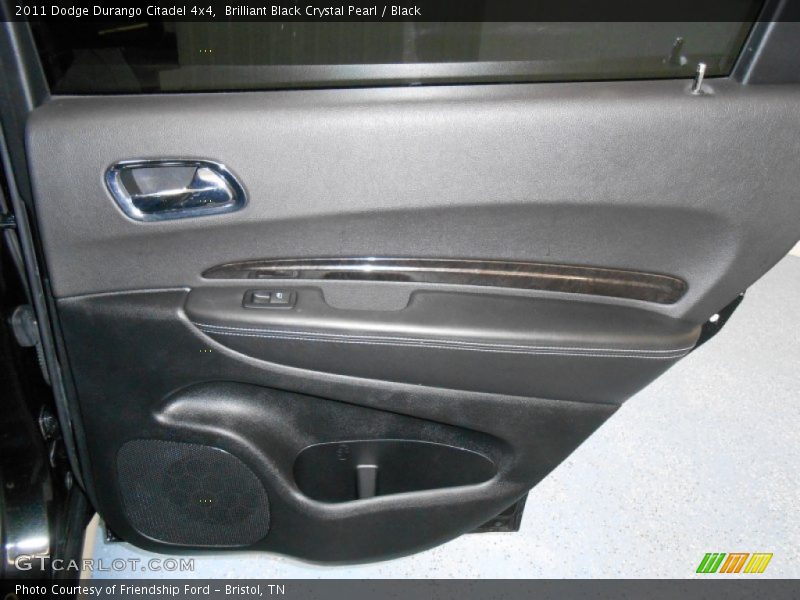 Brilliant Black Crystal Pearl / Black 2011 Dodge Durango Citadel 4x4