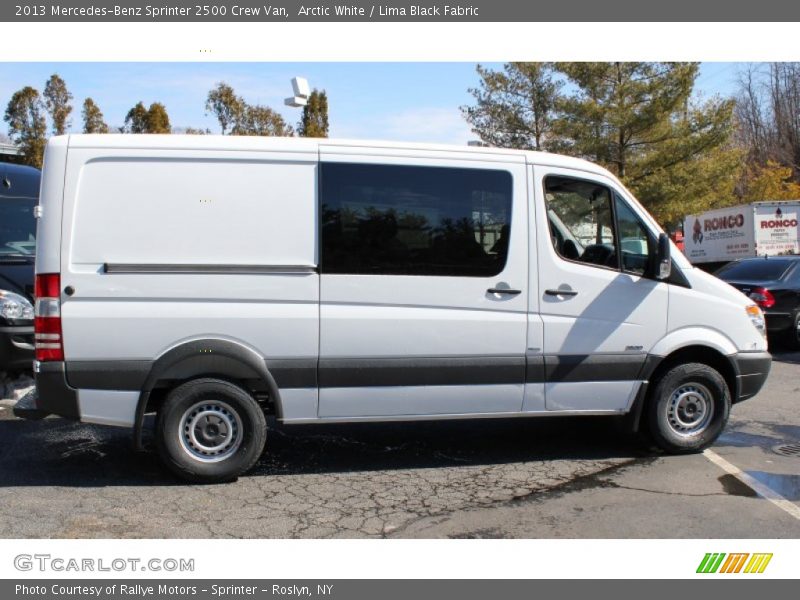 Arctic White / Lima Black Fabric 2013 Mercedes-Benz Sprinter 2500 Crew Van