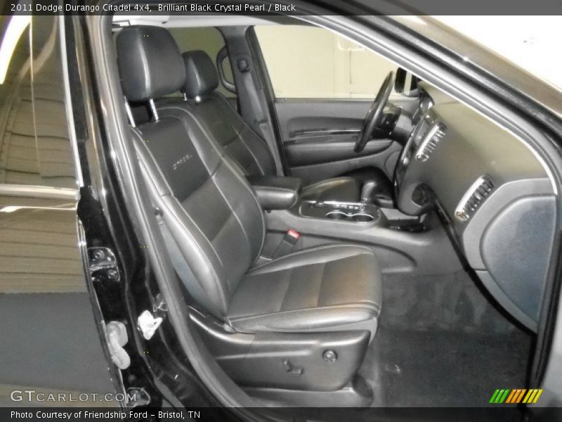Brilliant Black Crystal Pearl / Black 2011 Dodge Durango Citadel 4x4