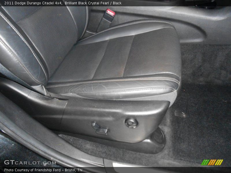 Brilliant Black Crystal Pearl / Black 2011 Dodge Durango Citadel 4x4