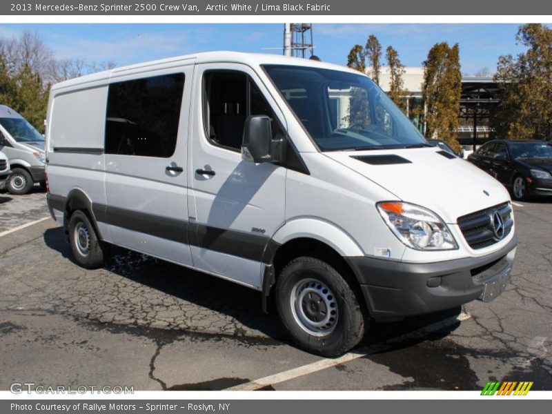 Front 3/4 View of 2013 Sprinter 2500 Crew Van