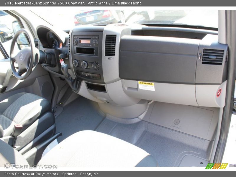 Dashboard of 2013 Sprinter 2500 Crew Van