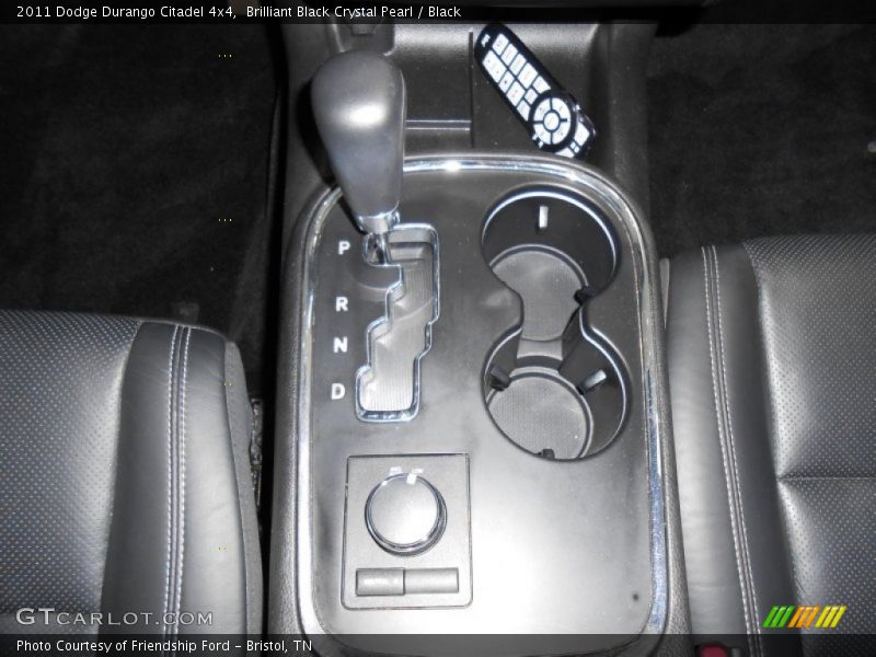 Brilliant Black Crystal Pearl / Black 2011 Dodge Durango Citadel 4x4