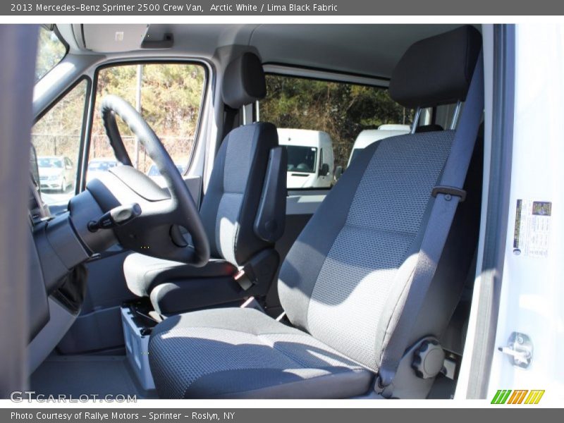 Front Seat of 2013 Sprinter 2500 Crew Van