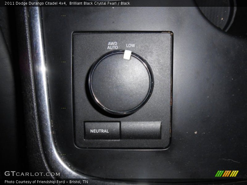 Brilliant Black Crystal Pearl / Black 2011 Dodge Durango Citadel 4x4