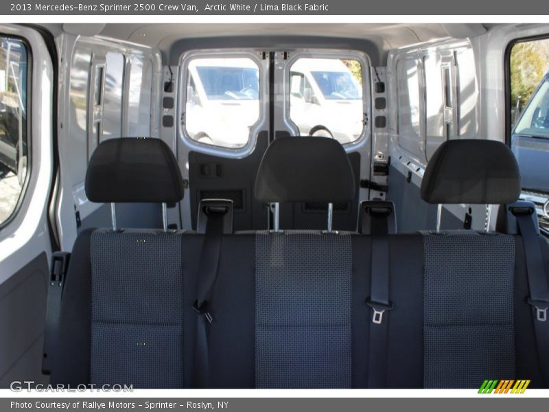 Rear Seat of 2013 Sprinter 2500 Crew Van