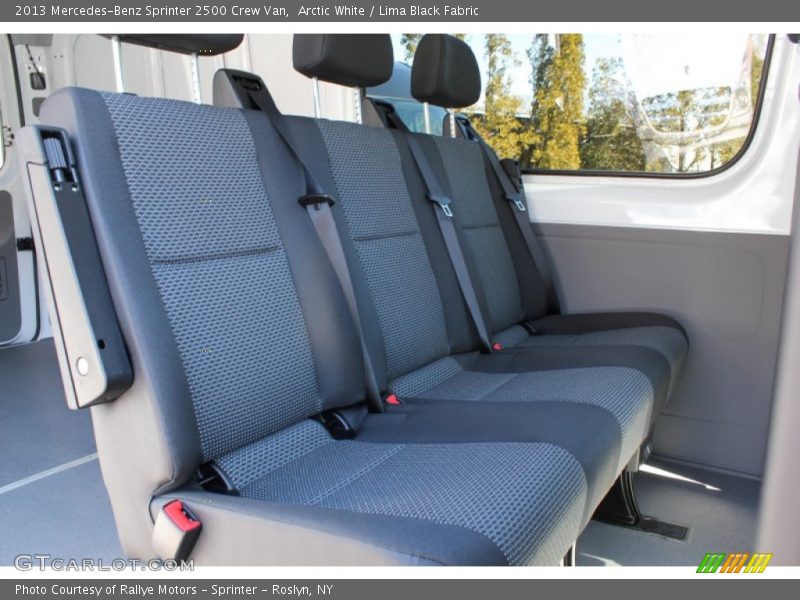 Rear Seat of 2013 Sprinter 2500 Crew Van