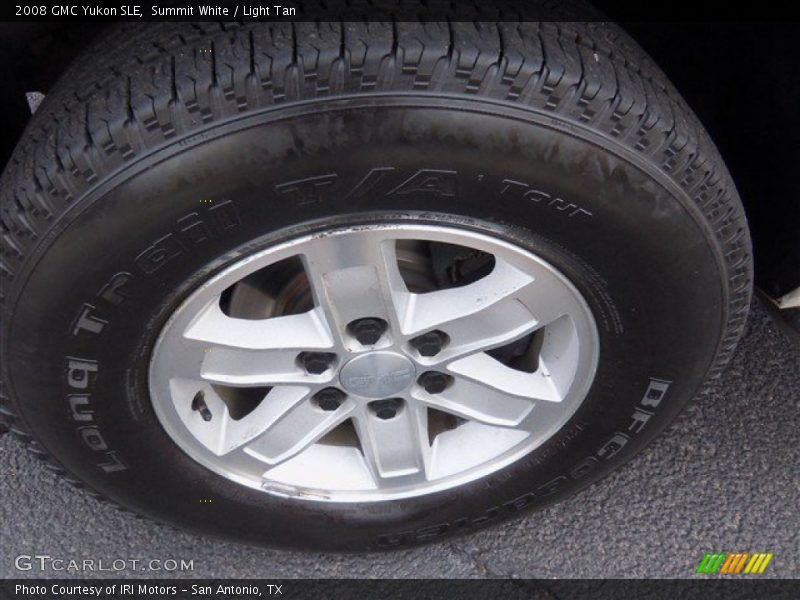 Summit White / Light Tan 2008 GMC Yukon SLE