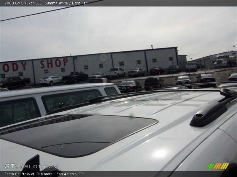Summit White / Light Tan 2008 GMC Yukon SLE