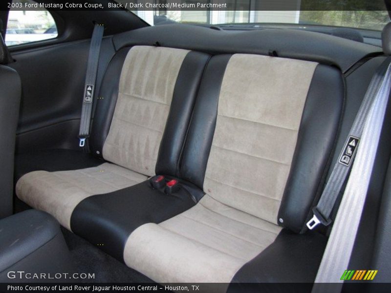Rear Seat of 2003 Mustang Cobra Coupe