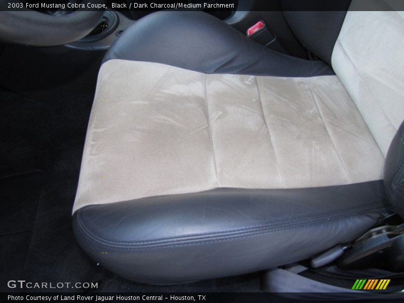 Front Seat of 2003 Mustang Cobra Coupe