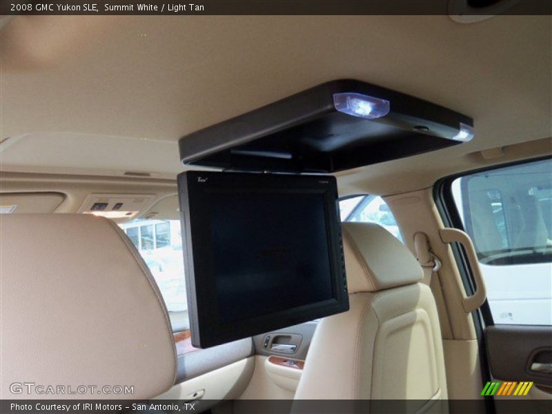Summit White / Light Tan 2008 GMC Yukon SLE