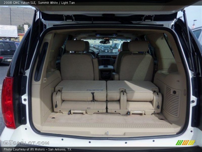Summit White / Light Tan 2008 GMC Yukon SLE