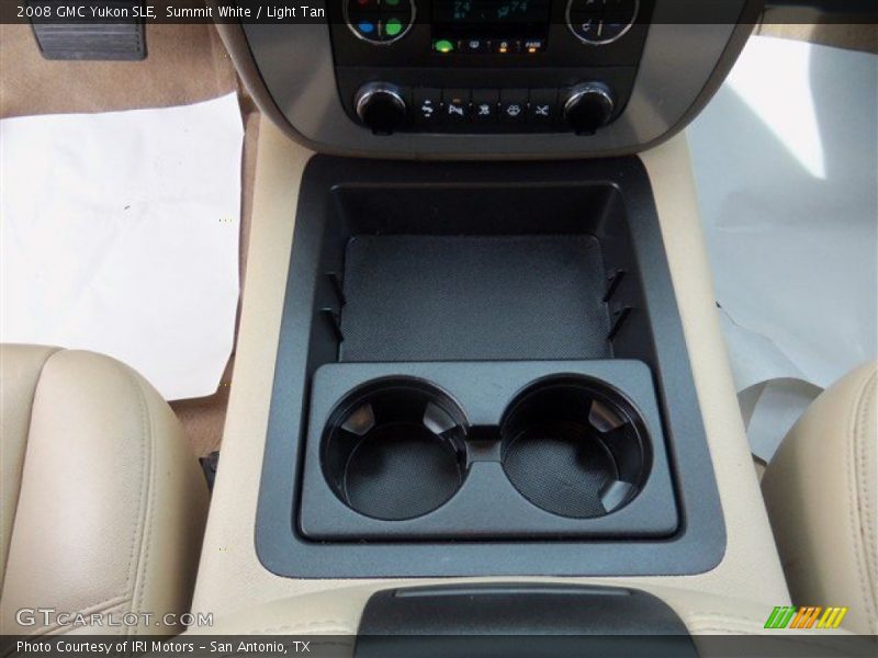 Summit White / Light Tan 2008 GMC Yukon SLE