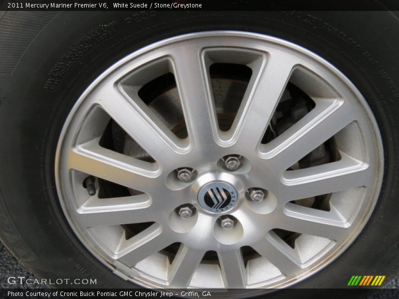 White Suede / Stone/Greystone 2011 Mercury Mariner Premier V6