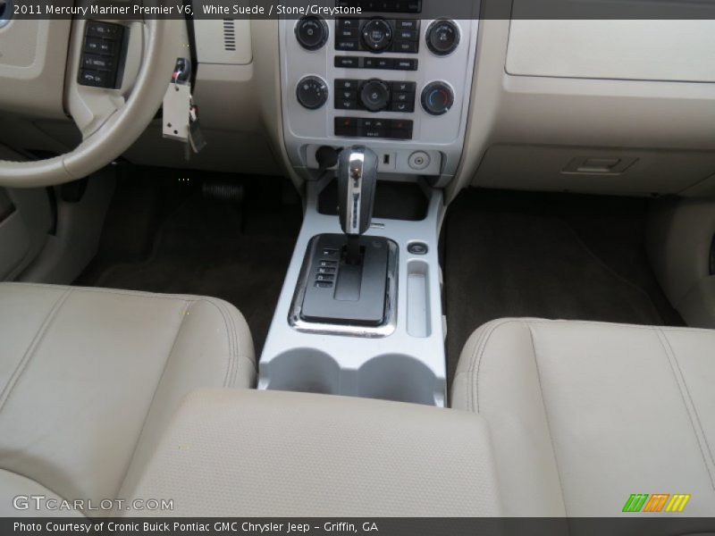 White Suede / Stone/Greystone 2011 Mercury Mariner Premier V6