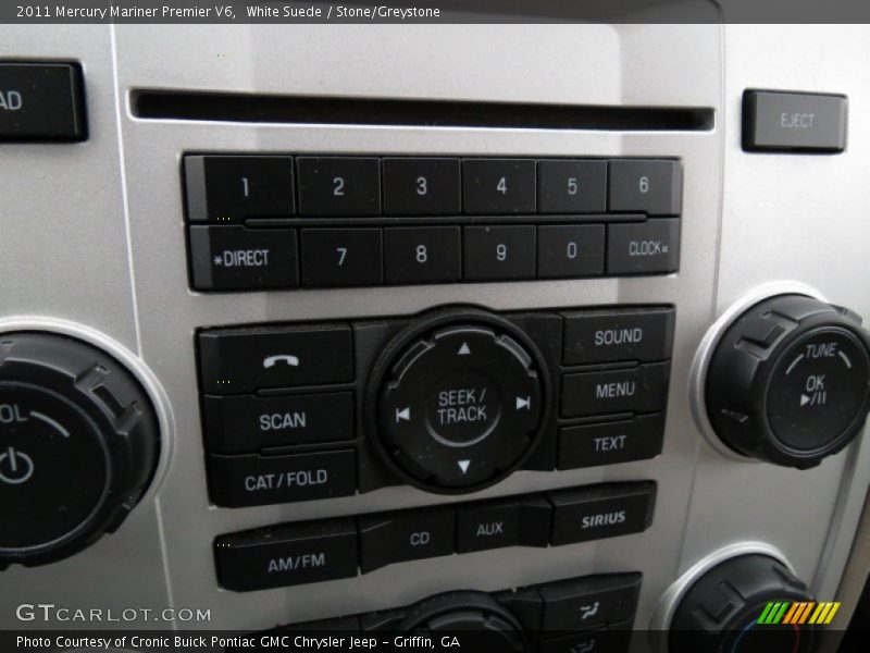 White Suede / Stone/Greystone 2011 Mercury Mariner Premier V6